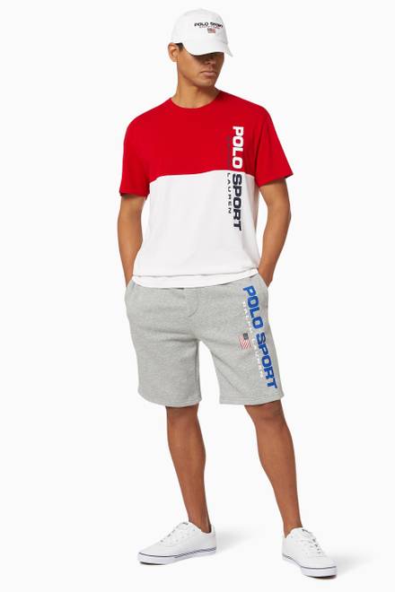 hover state of Polo Sport Fleece Jersey Shorts