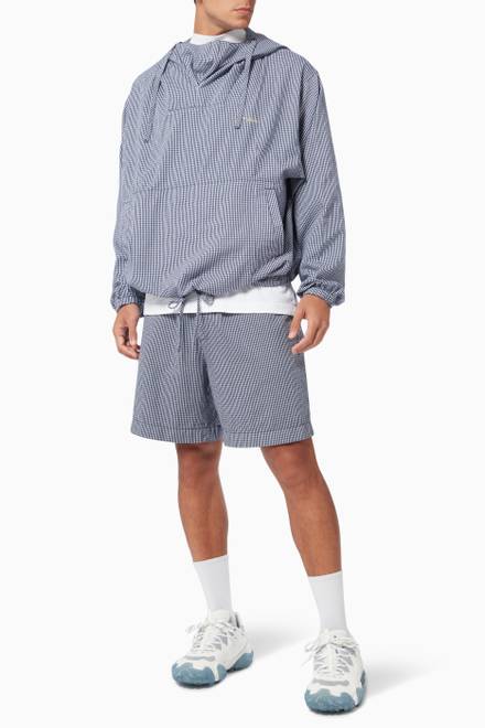 hover state of Check Jogging Shorts