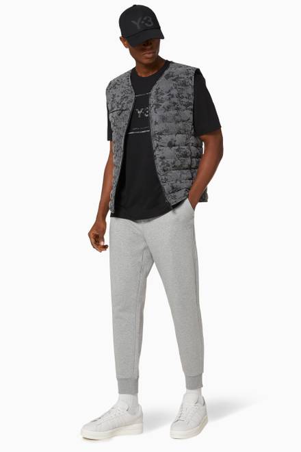 hover state of M Classic Terry Cotton Cuffed Pants