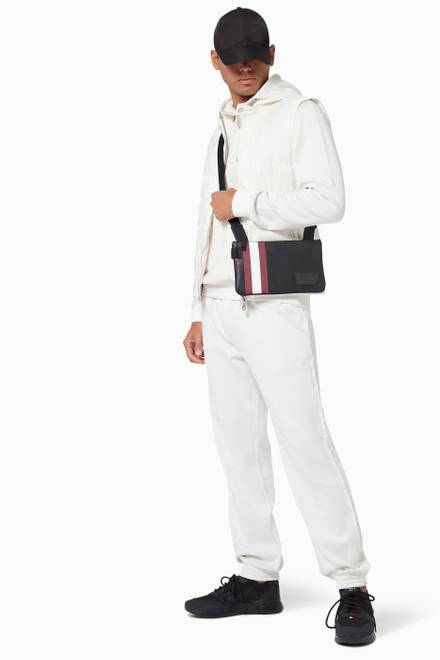 hover state of Shawn Crossbody Bag in Coated Canvas      