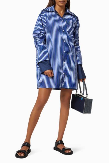 hover state of Reversible Shirt Dress