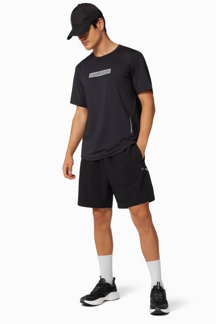 hover state of Gym Shorts in Technical Stretch Blend    