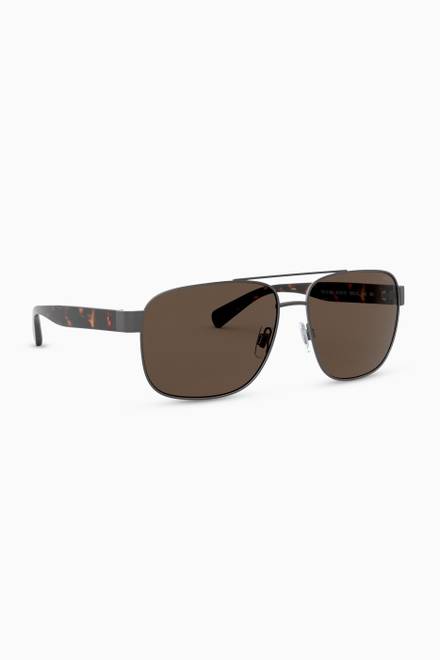 hover state of Aviator Sunglasses in Acetate    