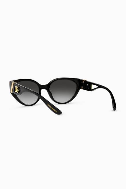 hover state of DG Crossed Sunglasses   