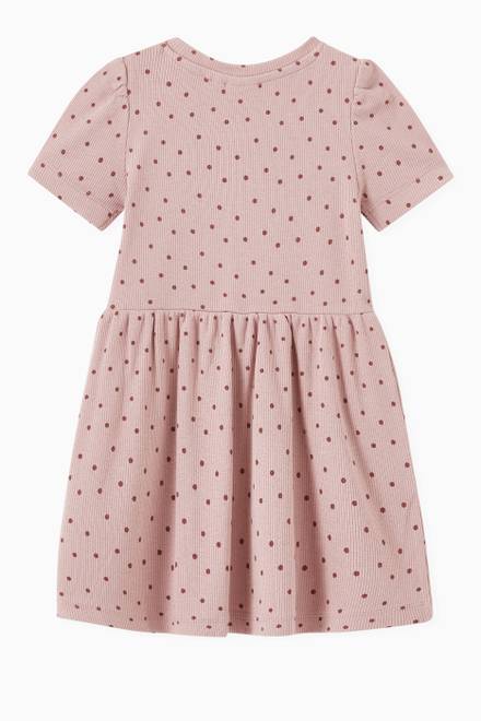 hover state of Deauville Mauve Jille Dress in Organic Cotton  