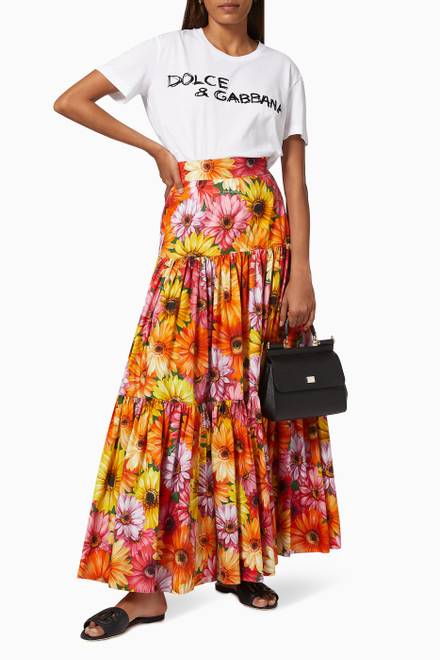hover state of Gerbera-daisy Skirt in Cotton Poplin