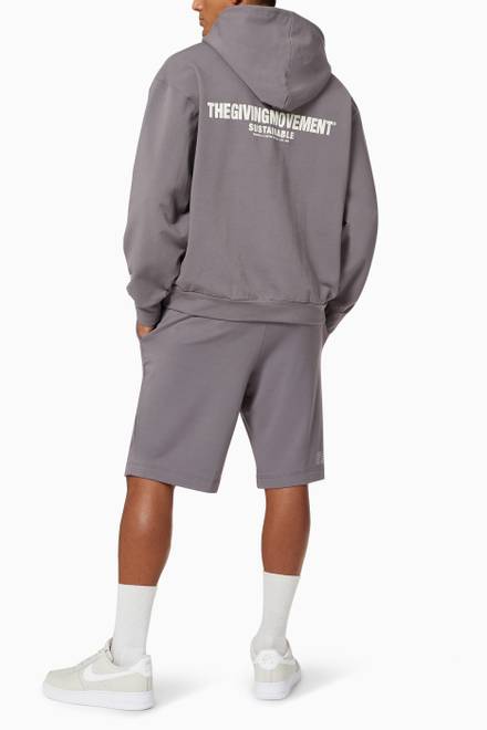 hover state of Organic Bamboo Oversized Hoodie
