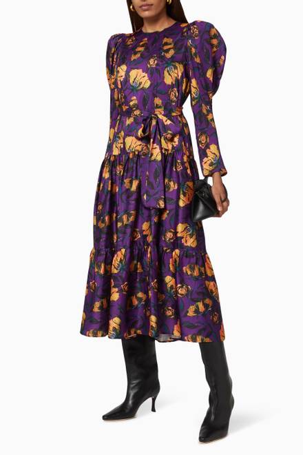hover state of Taylor Floral Dress    