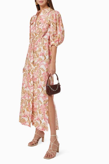 hover state of Deanna Maxi Dress in Linen 