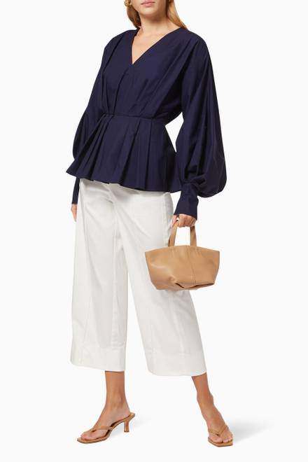 hover state of Colette Blouse in Cotton Poplin