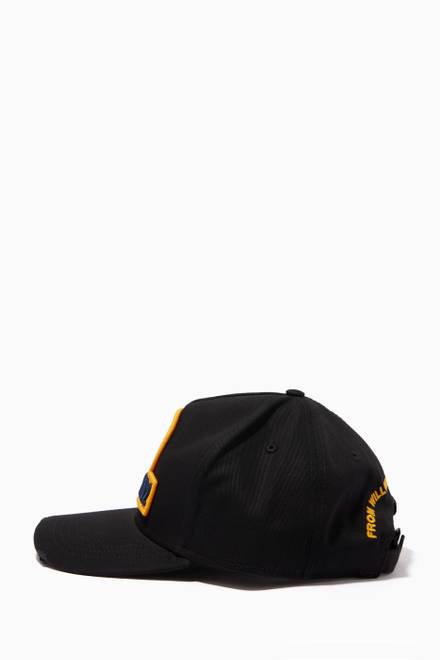hover state of D2 Leaf Baseball Cap in Cotton