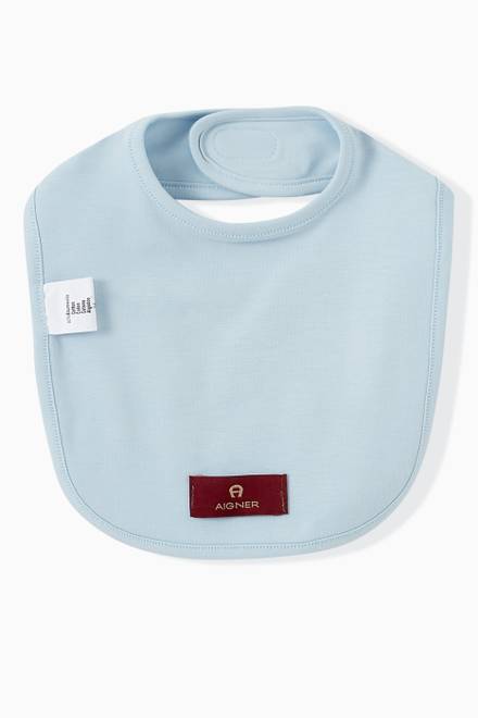 hover state of Logo Bib in Pima Cotton Jersey    