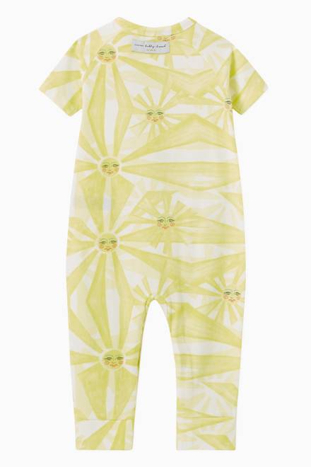 hover state of Sunshine Bodysuit in Organic Cotton Jersey  