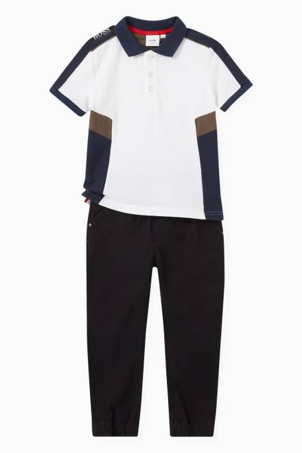 hover state of Drawcord Pants in Stretch Cotton 