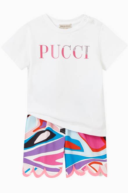 hover state of Pucci Embellished T-shirt in Jersey  