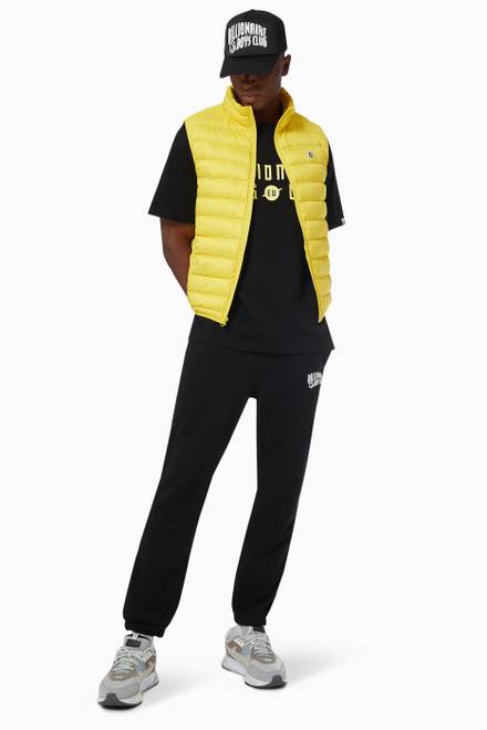 hover state of Lightweight Down Vest Jacket in Nylon  