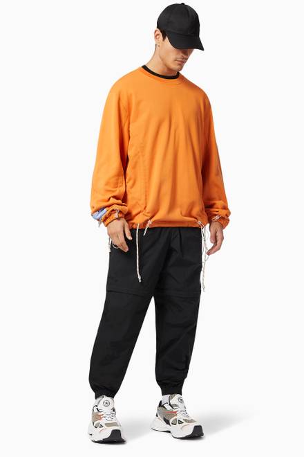 hover state of Breathe Drawstring Sweatshirt in French Terry