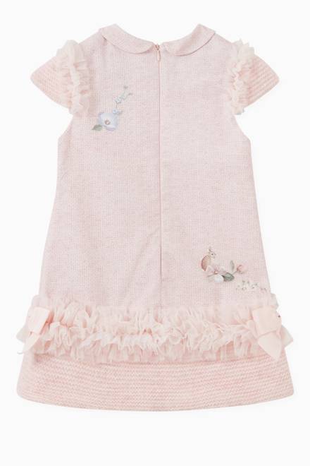 hover state of Bunny World Ruffled Dress in Cotton 