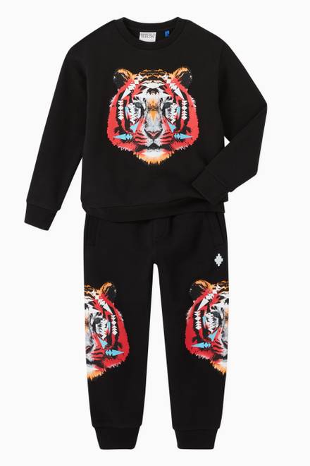 hover state of Tiger Sweatshirt in Cotton Jersey  