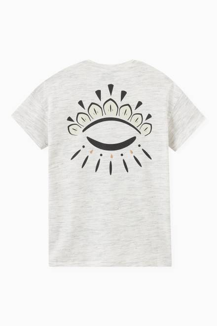hover state of Eye Print T-shirt in Jersey  