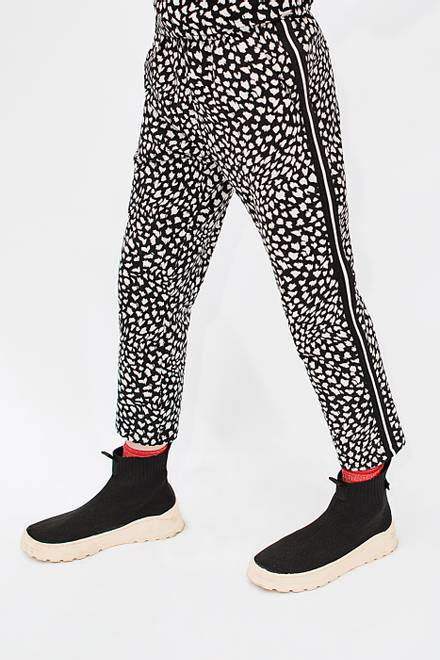 hover state of Tachist Print Sweatpants in Organic Cotton      
