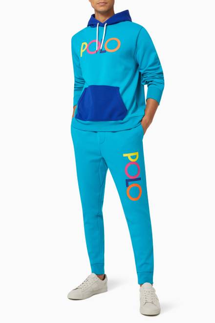 hover state of Polo Sweatpants in Fleece Jersey    