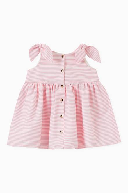 hover state of Striped Bow Dress  