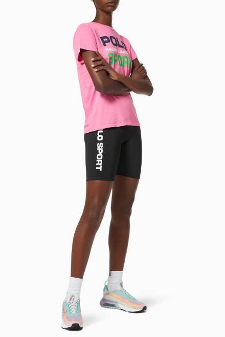 hover state of Polo Sport Bike Shorts in Technical Blend Jersey 