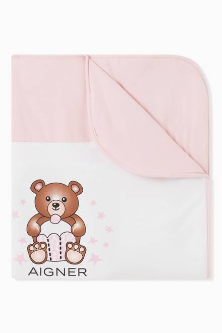 hover state of Bear Blanket in Stretch Cotton    