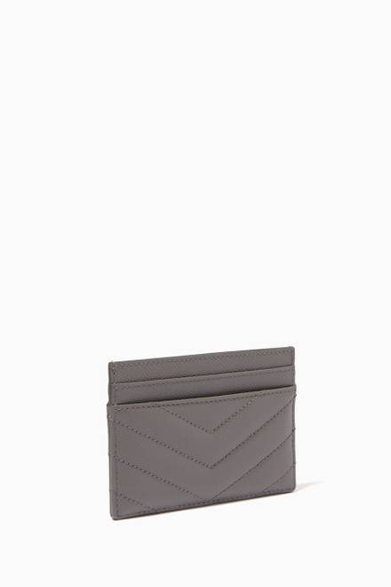 hover state of Cassandre Card Case in Matelassé Leather                
