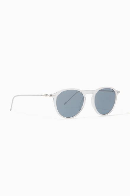 hover state of Round Sunglasses in Acetate