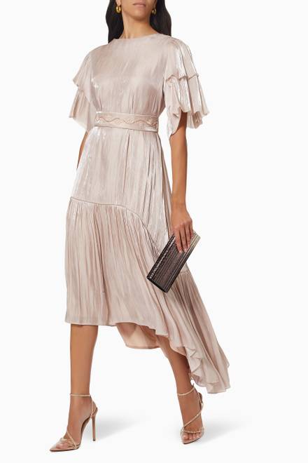 hover state of Tiered Frill Dress in Organza