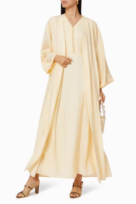 hover state of Abaya Set in Linen       