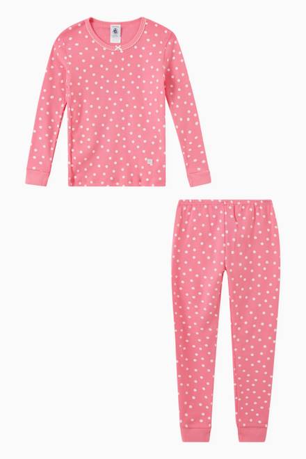 hover state of Spotted Pyjama in Snugfit Cotton  
