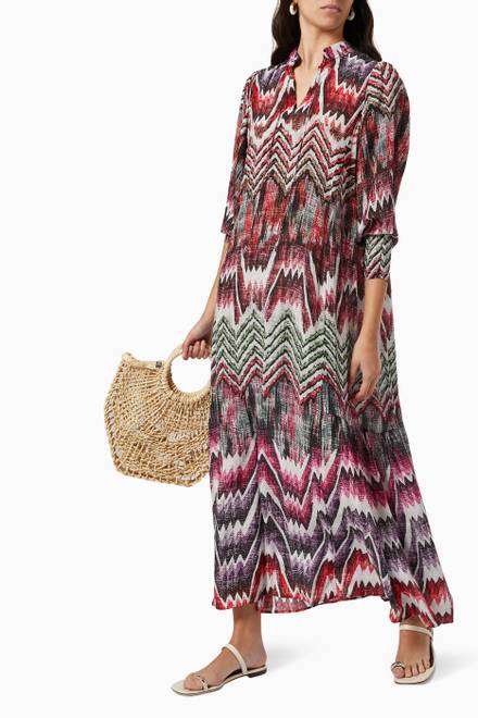 hover state of Beatrix Maxi Dress in Silk 