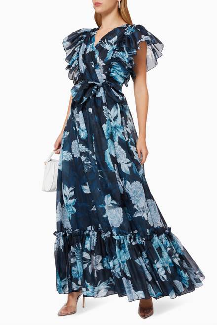 hover state of Floral Printed Dress