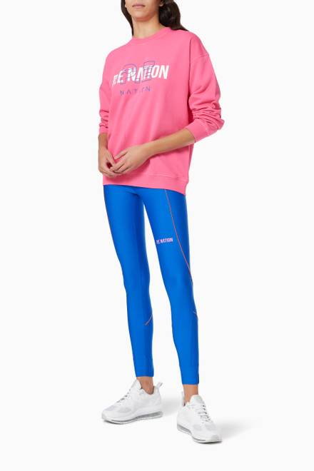 hover state of Victory Leggings in Recycled Polyester  
