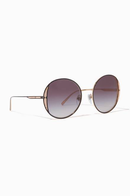 hover state of Round Sunglasses in Metal    