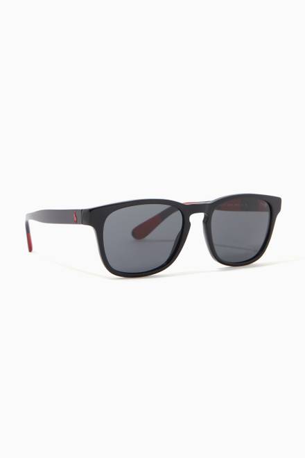 hover state of Aviator Sunglasses in Acetate   