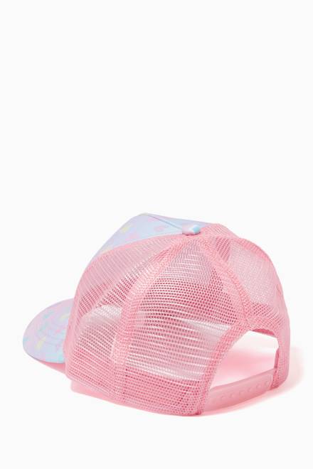 hover state of LOVE Heart Print Baseball Hat  