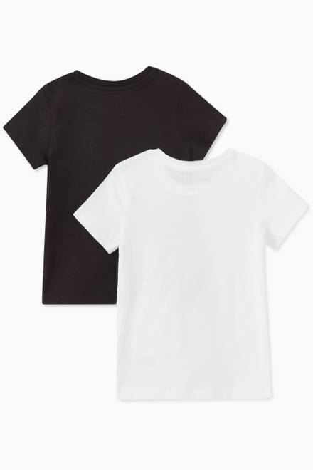 hover state of Slim T-shirts in Organic Cotton, Set of 2   