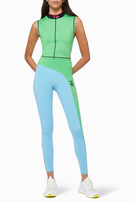 hover state of Picabo Running Top in Nylon