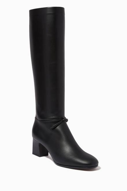 hover state of Mariel T55 Knee-High Boots in Calfskin   