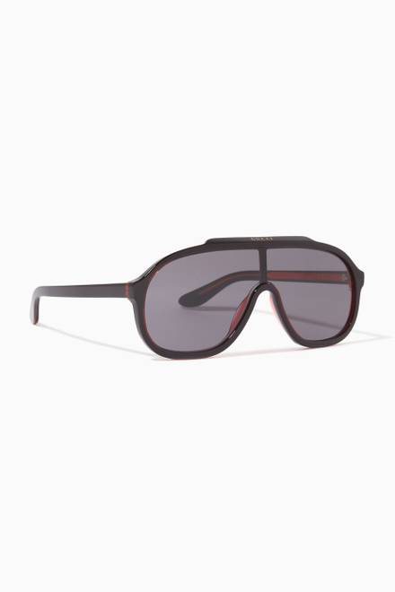 hover state of Pilot Frame Sunglasses in Acetate 