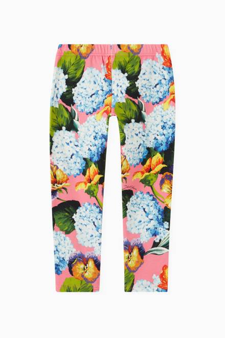 hover state of Hydrangea Leggings in Jersey