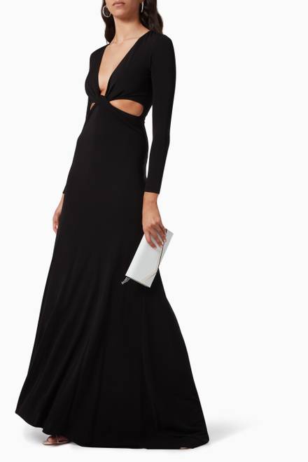 hover state of Andie Twist Gown in Matte Jersey