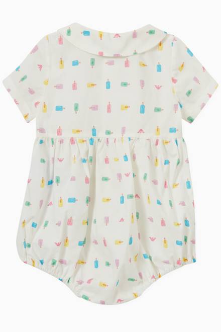 hover state of Popsicle Print Romper in Cotton