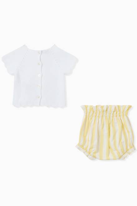 hover state of Popsicle Shorts & Top Set in Cotton