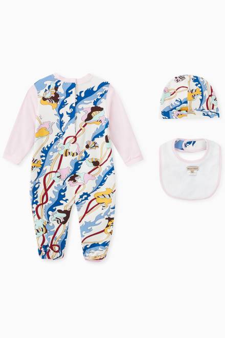 hover state of Ranuncoli Print Pyjama Gift Set in Cotton  