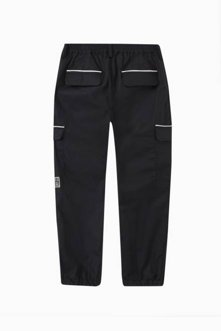 hover state of Contrast Piping Logo Patch Cargo Trousers
